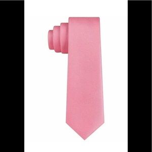 Tommy Hilfiger Unisex Big Kids Pink Matthew Solid Tie